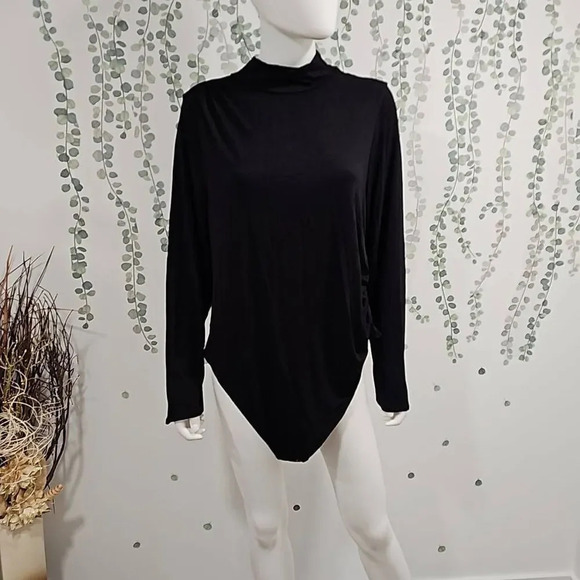 Nwot good AMERICAN GOOD TOUCH LONG SLEEVE TURTLENECK BODYSUIT SIZE 4XL - Picture 4 of 10